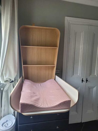 Charlie Crane wall-mounted changing table