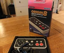 Retro-bit Origin8 Wireless controller for original Nintendo NES, Nintendo Switch & most USB enabled devices