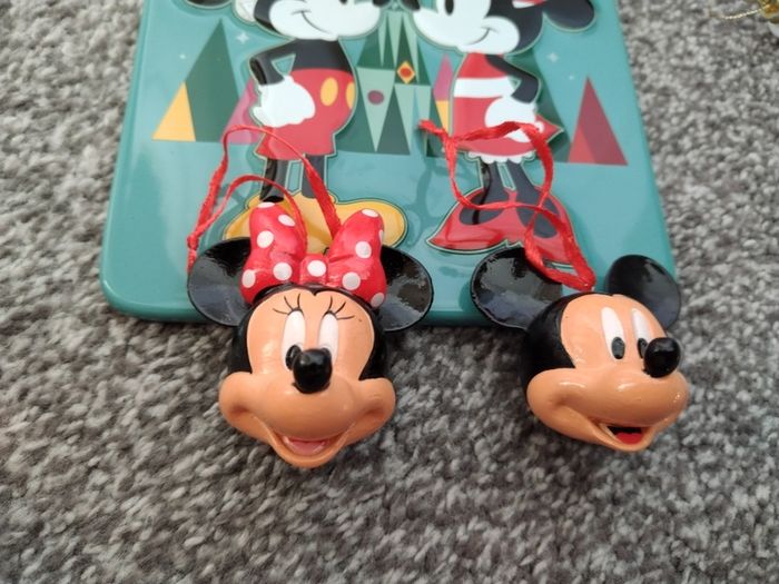 Box Of New as New Disney Christmas Ornaments and Gifts