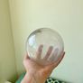 Vintage Hand-Blown Glass Fishing Net Float Image 4