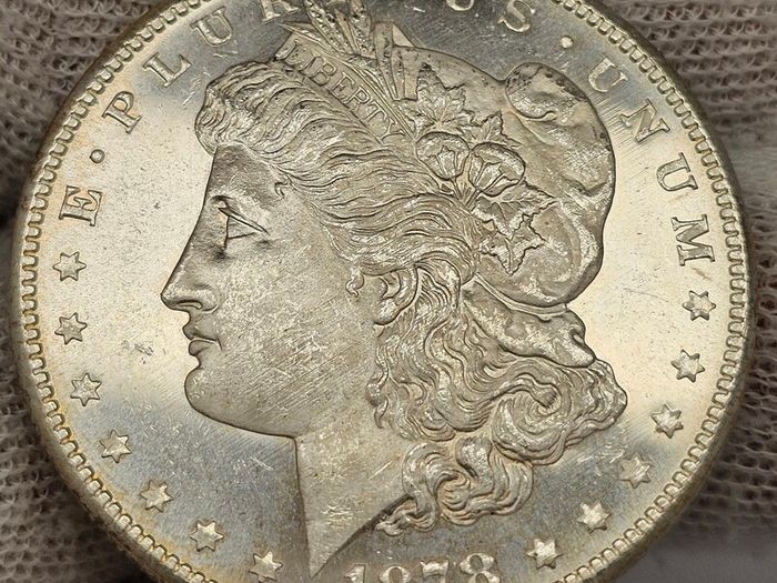 USA United States 1887 S Silver Morgan Dollar Beautiful Uncirculated Lustrous Prooflike Frosty!