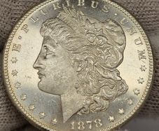USA United States 1887 S Silver Morgan Dollar Beautiful Uncirculated Lustrous Prooflike Frosty!