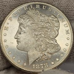 USA United States 1887 S Silver Morgan Dollar Beautiful Uncirculated Lustrous Prooflike Frosty!