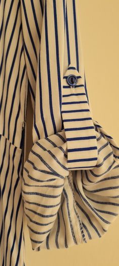 Midi Striped Shirt Dress
