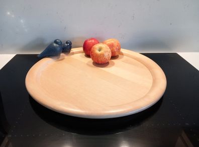 tray aarikka made in Finland 1992 serving plate birds black birch vintage  old gift presents drinks