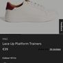 M&S new white trainers uk8 Image 6