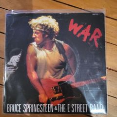 Bruce Springsteen and The E Street Band, War, Merry Christmas Baby, 7 Inch Vinyl