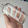 224 - Set of 2 Vintage 1001 Carpet Cleaner Clear Glass Decorative Collectible Bottles Image 7