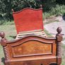 Mahogany bed frame Image 2