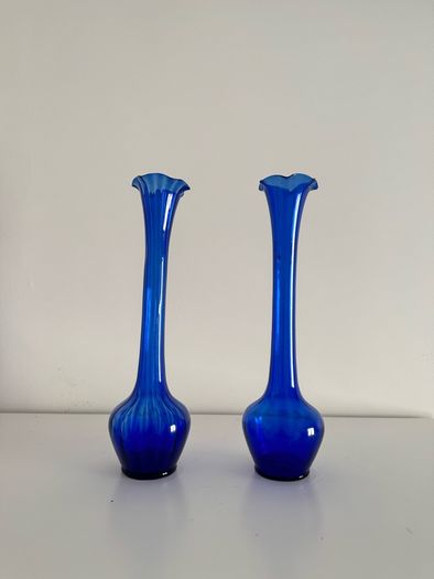 cobalt blue vase