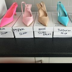 Ladies Shoes /heels.Brand new. 8 euro each pair