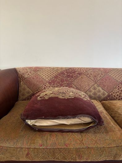 Vintage Tetrad Cleveland 3 & 4 seater sofa suite with footstool