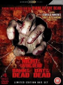 George A. Romero's 4 Disc Dead Trilogy Limited Edition DVD Boxset (Brand New)