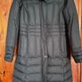 JET BLACK Per Una Feather & Down Puffer Coat Jacket. Black. Medium.  Quality Filling & Very Warm. Super condition. JET BLACK. Image 3