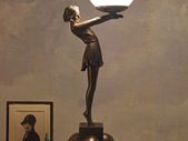 Art Deco style Villa Gatsby table lamp,