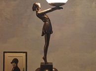 main image for ad Art Deco style Villa Gatsby table lamp,