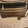Beautiful gold/Biege  cross over bag Image 3