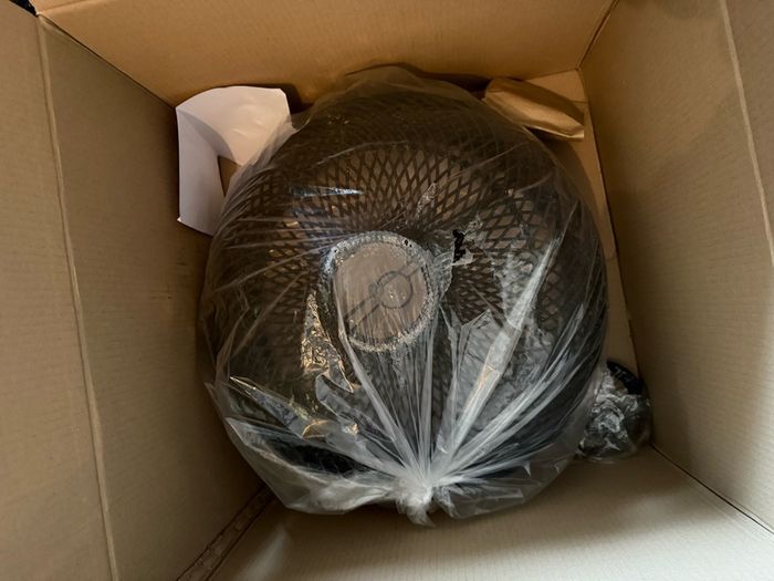 Raw Materials Maze Lamp Large Black Brand New