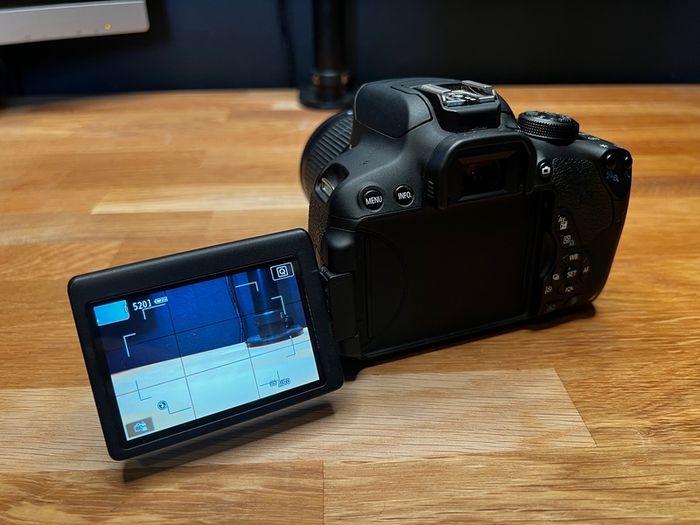 Canon EOS 700D with 18-55mm + 50mm lens