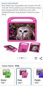 kids tablet case for amazon fire HD 10 tablet