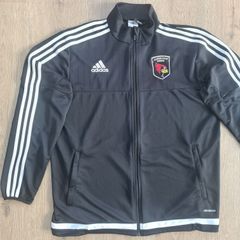 Authentic Adidas Illinois State Soccer Training/Track Top Size Large.