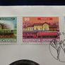 Lichtenstein 5 Euro rare pattern proof coin 1997 stamp cover Image 4