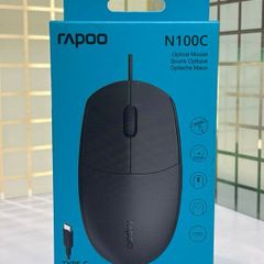 Rapoo N100c Wired Optical Mouse Type - Black