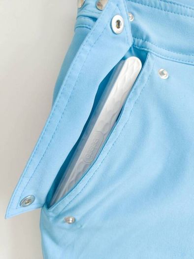 Aquanautia Ultimate Adventure Shorts - Aqua Blue - Waterproof Pocket
