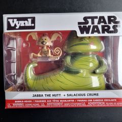 Jabba the Hutt Funko Vynl: Star Wars Jabba & Salacious Crumb