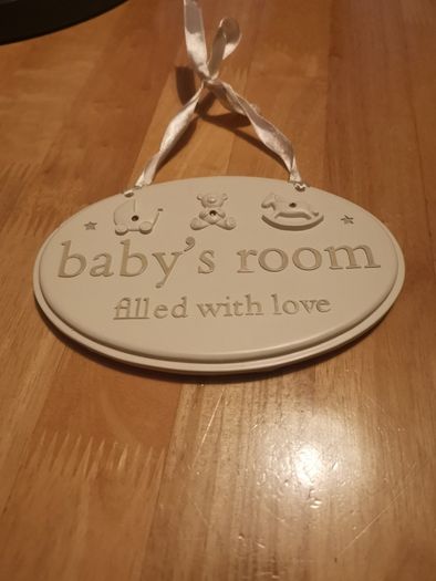 Baby's Room Plaque -