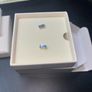 Swarovski Blue Stud earrings Image 4