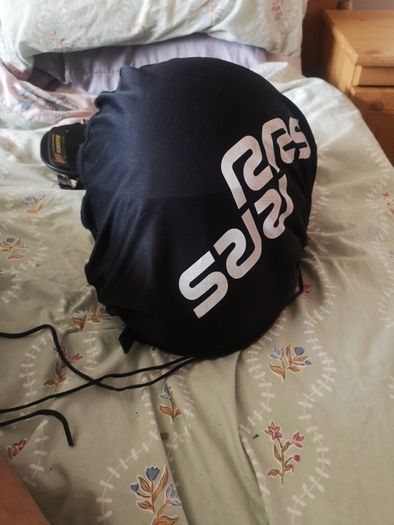 Race helmet for hans device size xl