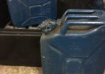 Petrol metal jerry can