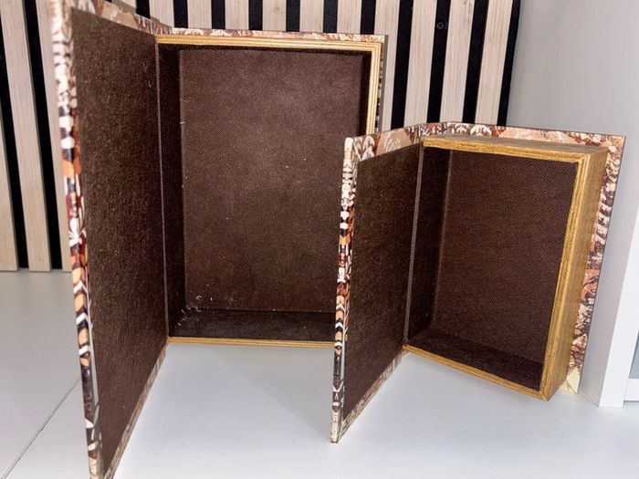 Decorative Faux Book Storage Boxes