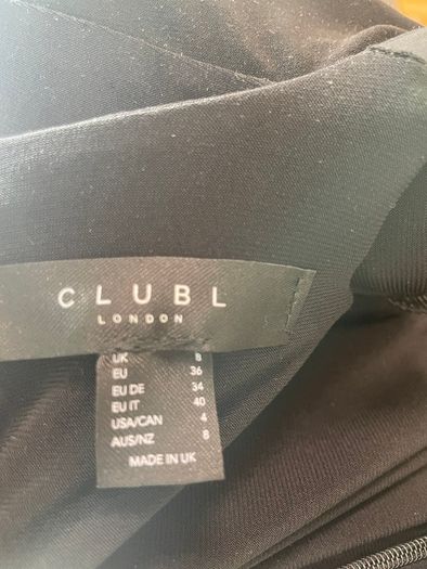 Black club L London dress