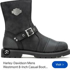 Harley Davidson Westmont boots size 8