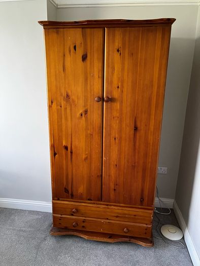Solid Pine Wardrobe