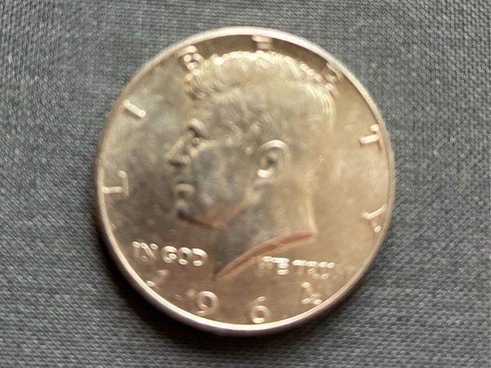 1964 JF Kennedy Commemorative Silver Half Dollar