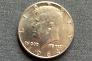 1964 JF Kennedy Commemorative Silver Half Dollar