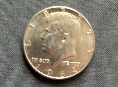 1964 JF Kennedy Commemorative Silver Half Dollar