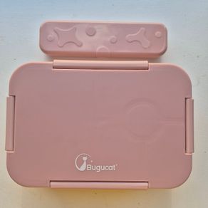 Bugucat Compartment Bento Lunch Box