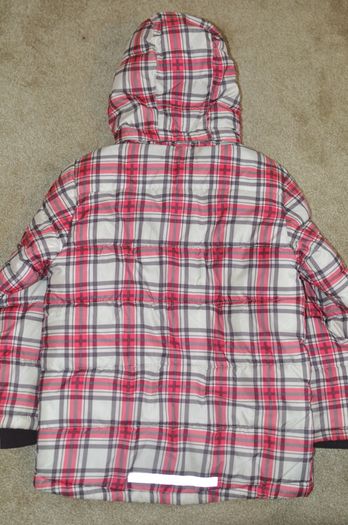 H&M girls quilted warm waterproof jacket size 10 - 11 years, 146cm