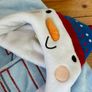 NEW Kids Snowman Character Plush Throw Image 5