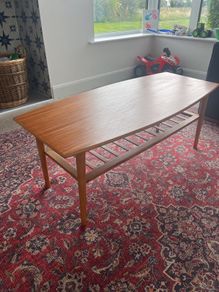 mid century coffee table