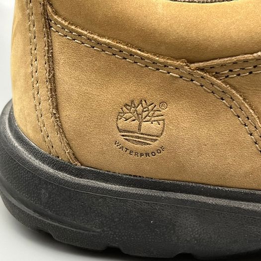 Timberland Mens Brown Leather Lace Gore-tex Shoes Moc Toe UK 9 EU 43.5