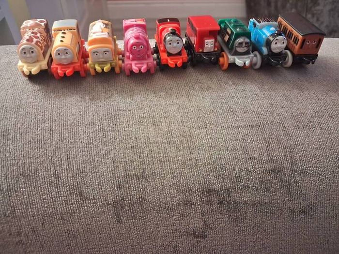 x9 Bundle - Mattel Miniature Thomas The Tank Engine & Friends