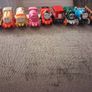 x9 Bundle - Mattel Miniature Thomas The Tank Engine & Friends Image 2