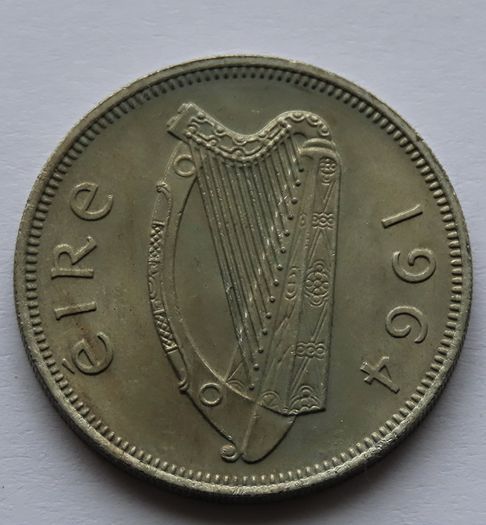 Ireland 1964 Florin UNC coin
