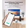 GHome Smart WIFI Thermometer Hygrometer, Smart Digital Indoor Wireless Temperature Humidity Sensor with Alert, for Home Room Greenhouse Wall Image 3