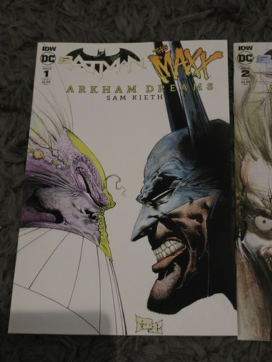 DC Comic / IDW - Batman Maxx Arkham Dreams # 1 - 3